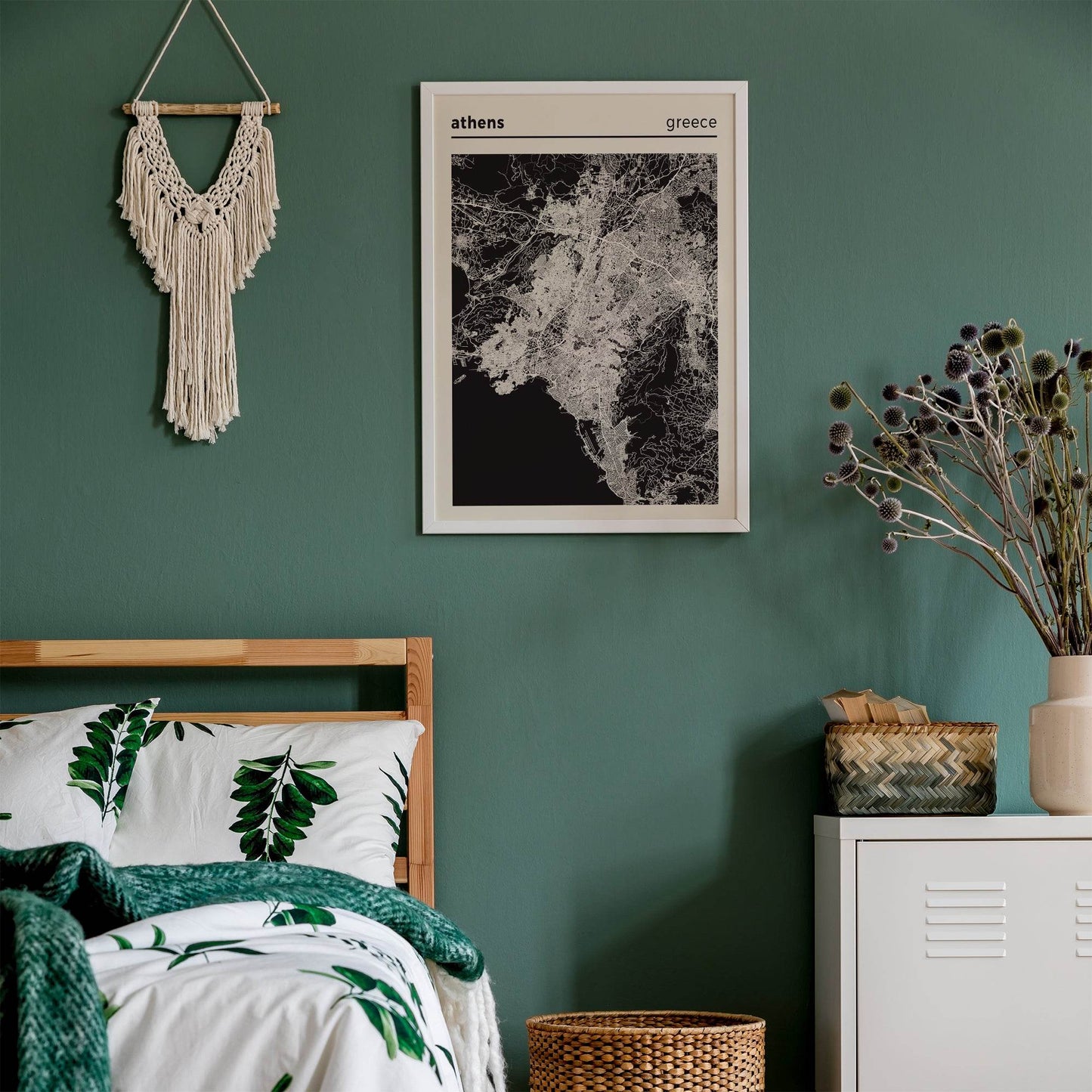 Athens, Greece - Map Poster - HypeSheriff Europe