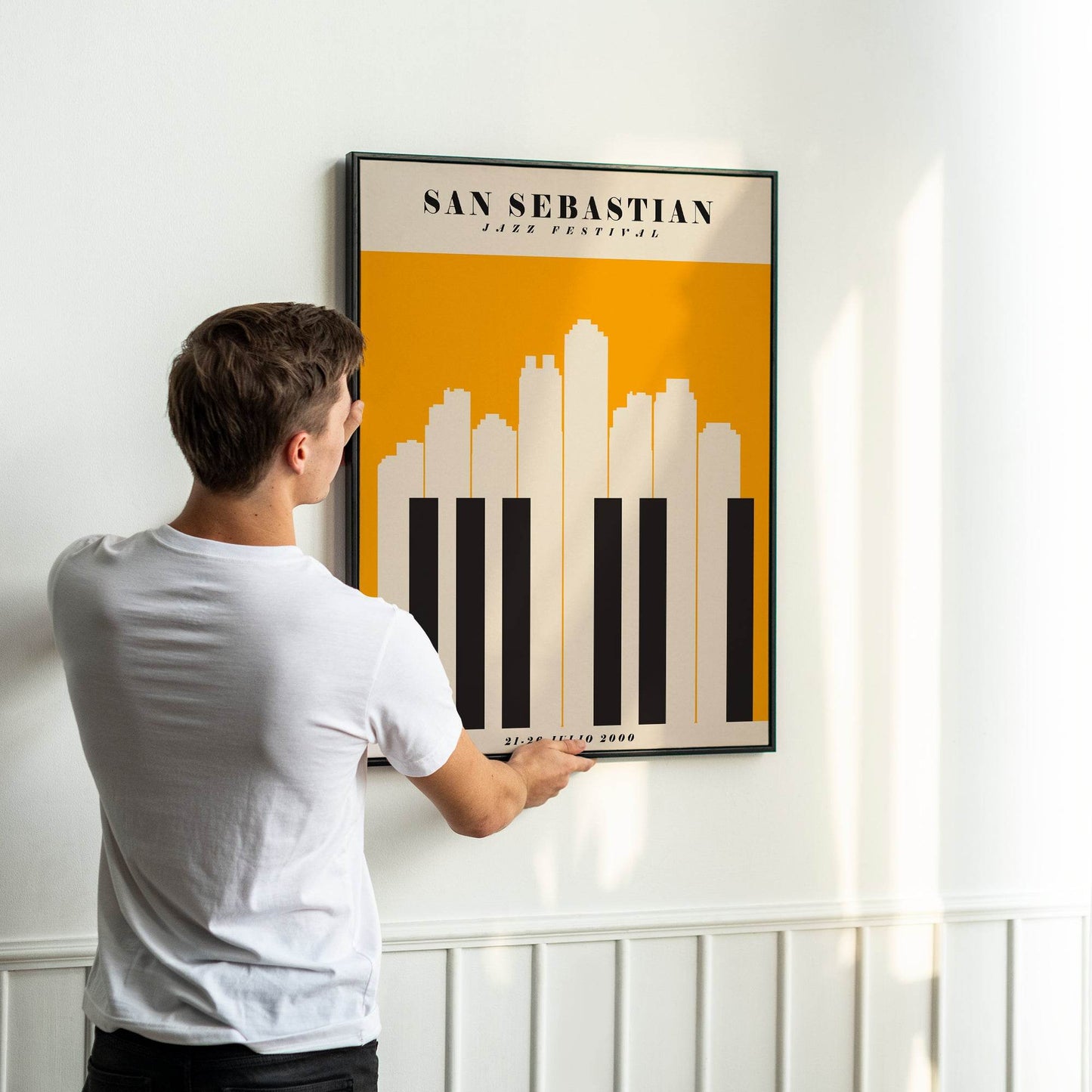 Yellow Jazz Poster - HypeSheriff Europe
