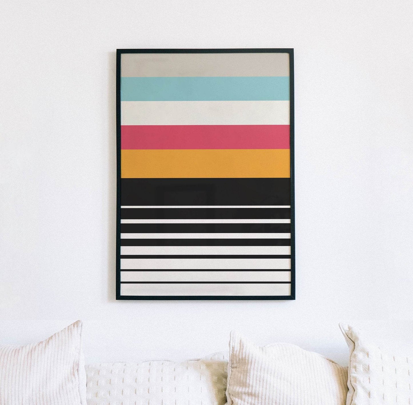 Abstract Lines Bauhaus Poster - HypeSheriff Europe