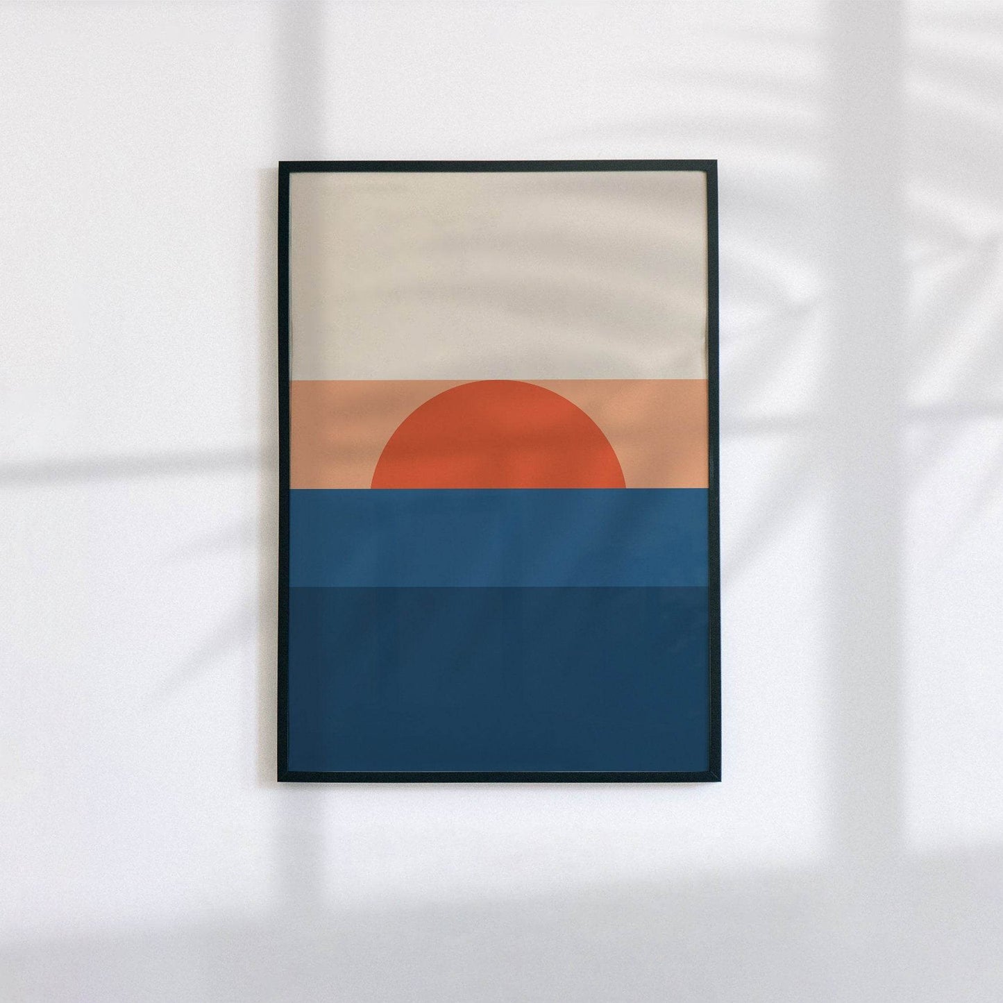 Geometric Sunset Print - HypeSheriff Europe