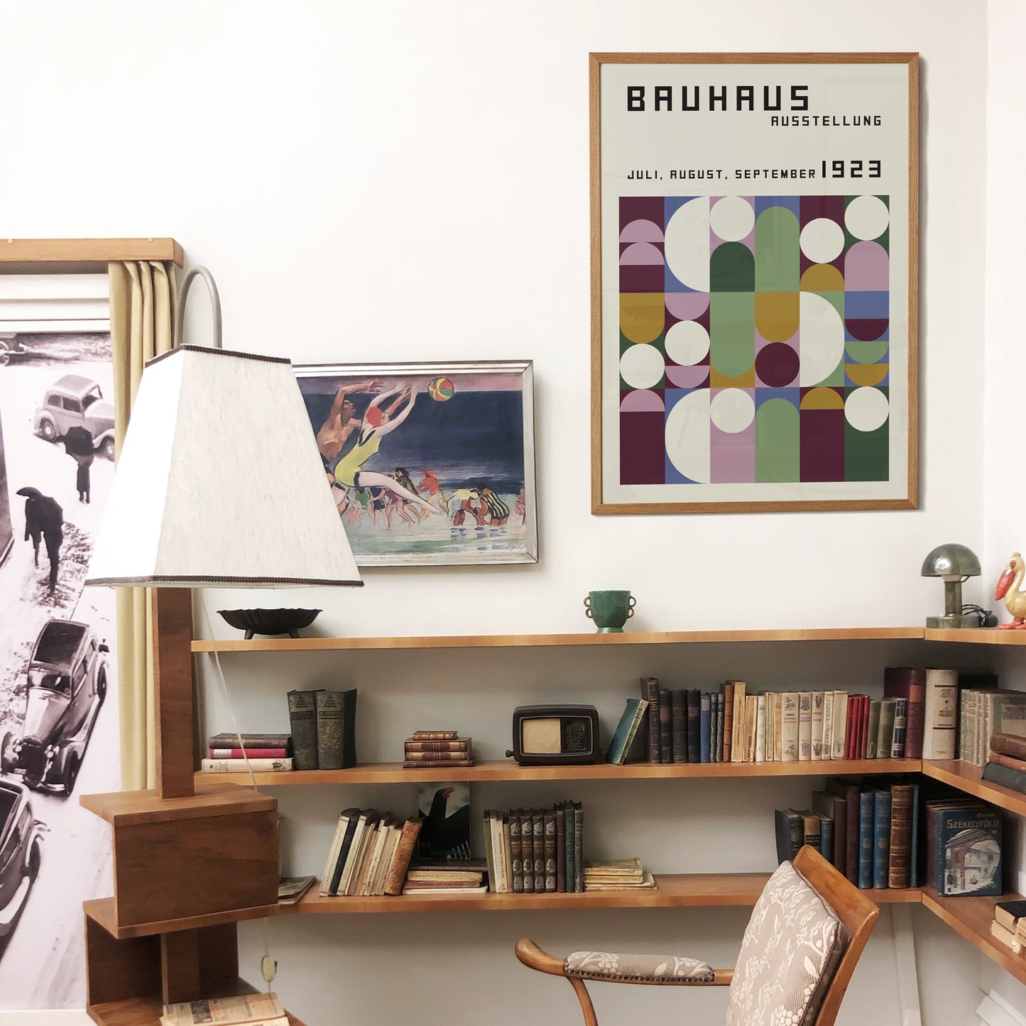 Retro Bauhahus 1923 Poster