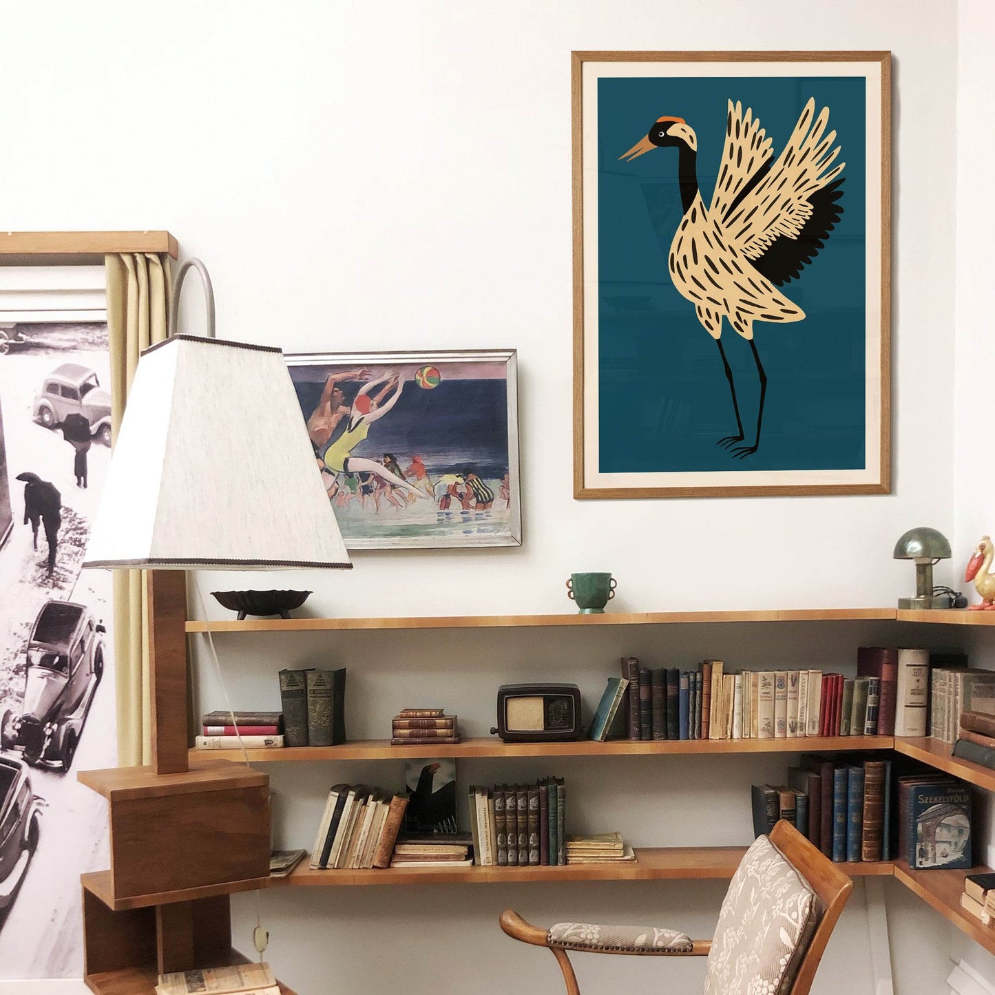 Retro Bird Poster - HypeSheriff Europe