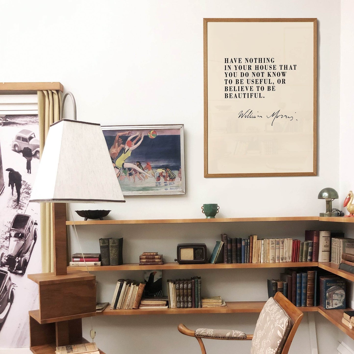 William Morris Quote Poster - HypeSheriff Europe