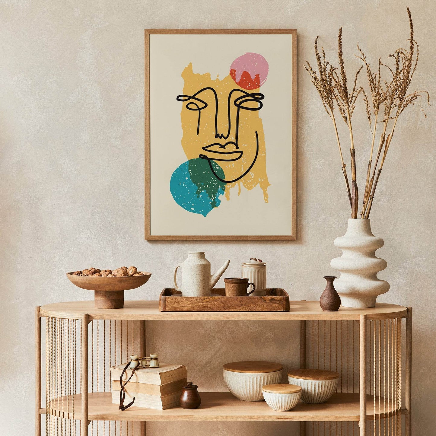 Colorful Picasso HypeSheriff Poster - HypeSheriff Europe