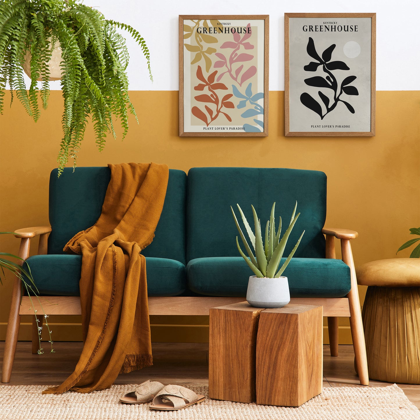 Kentucky Greenhouse Beige Poster