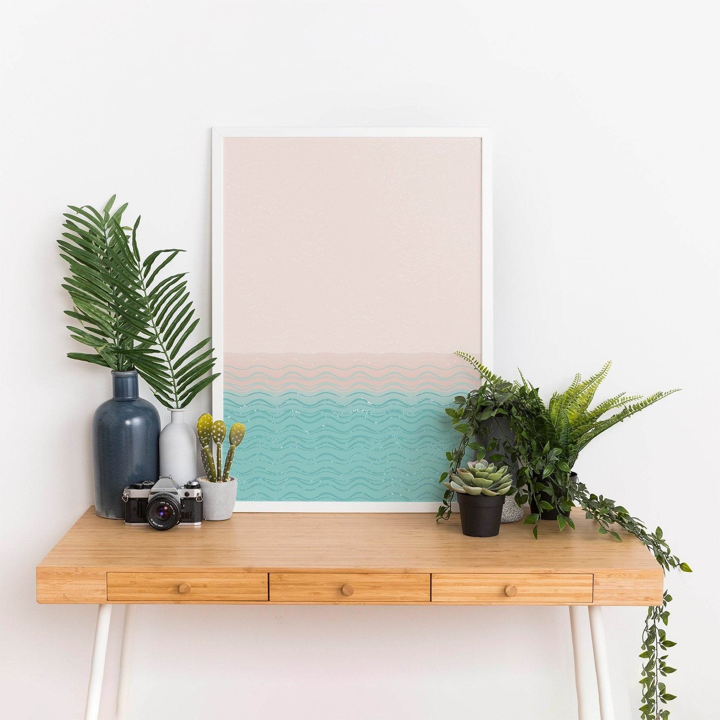 Cute Beach Art Print - HypeSheriff Europe