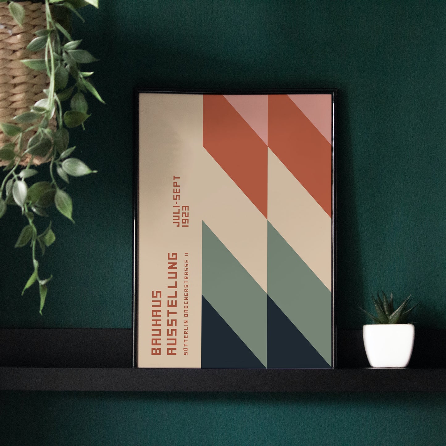 Vintage Bauhaus Exhibition Poster