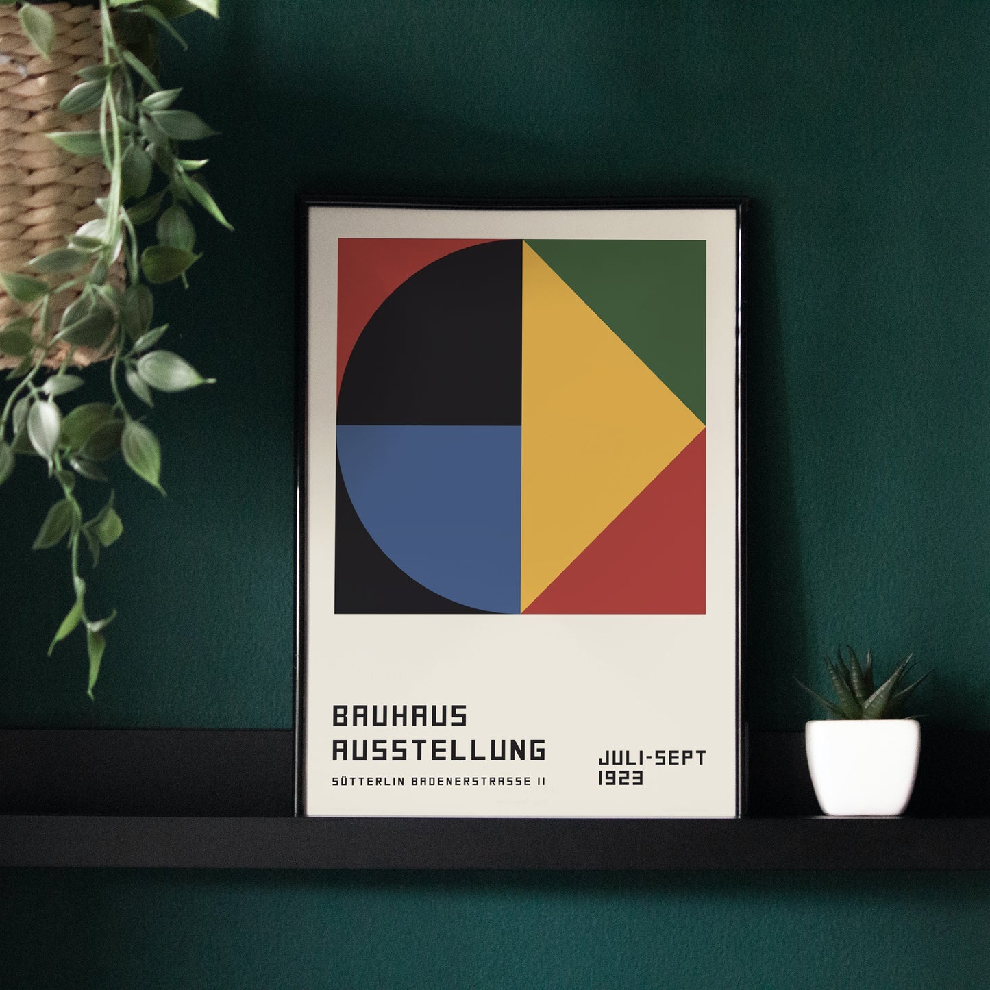 Retro Bauhaus 1923 Poster