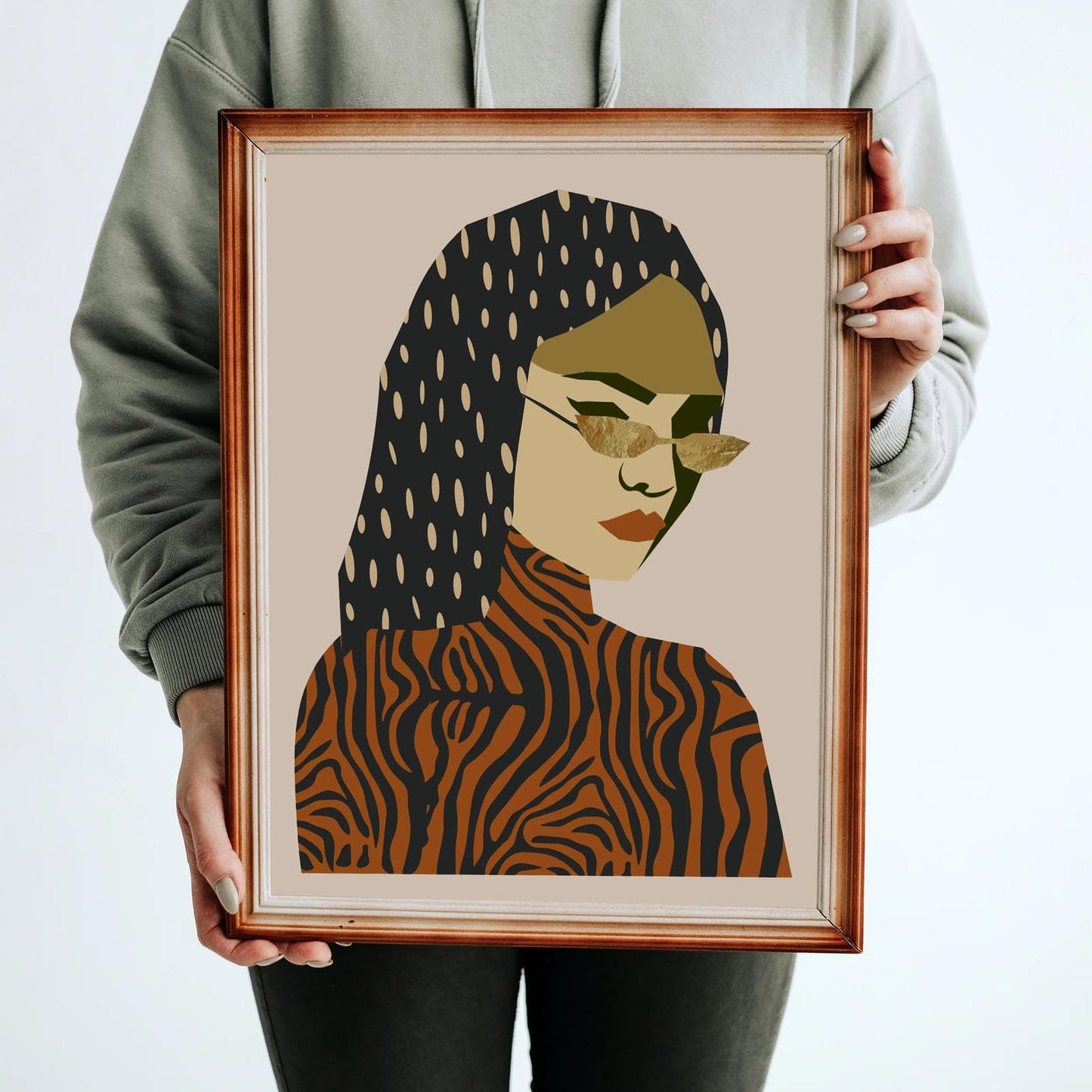 Abstract Fashion Poster