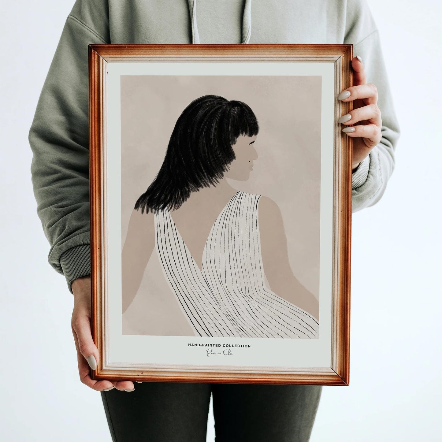 Parisian Chic | Hand-Painted Collection Poster