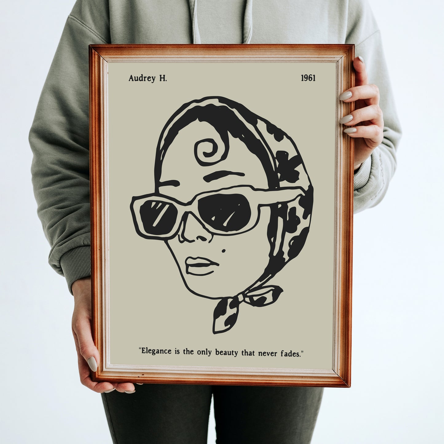 Audrey Hepburn Quotes Poster