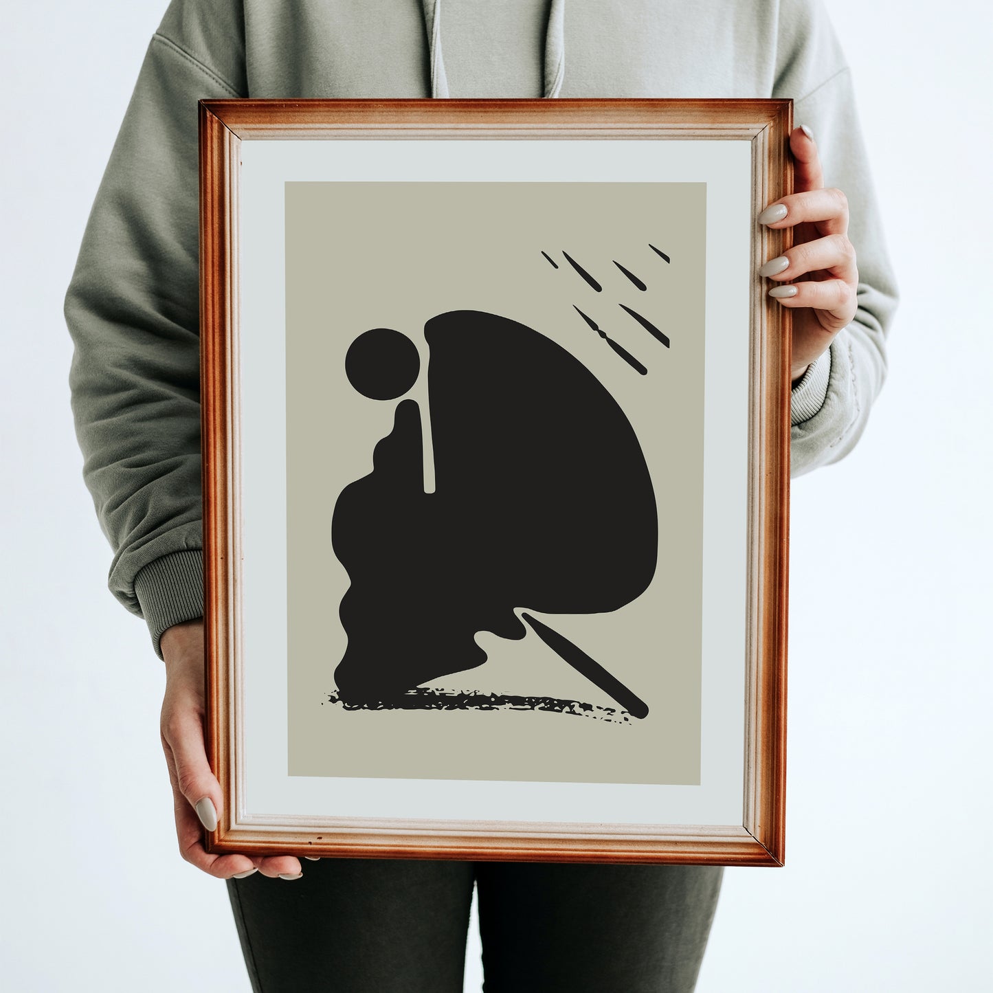 Moore, Modern Sculpture No.2 Poster