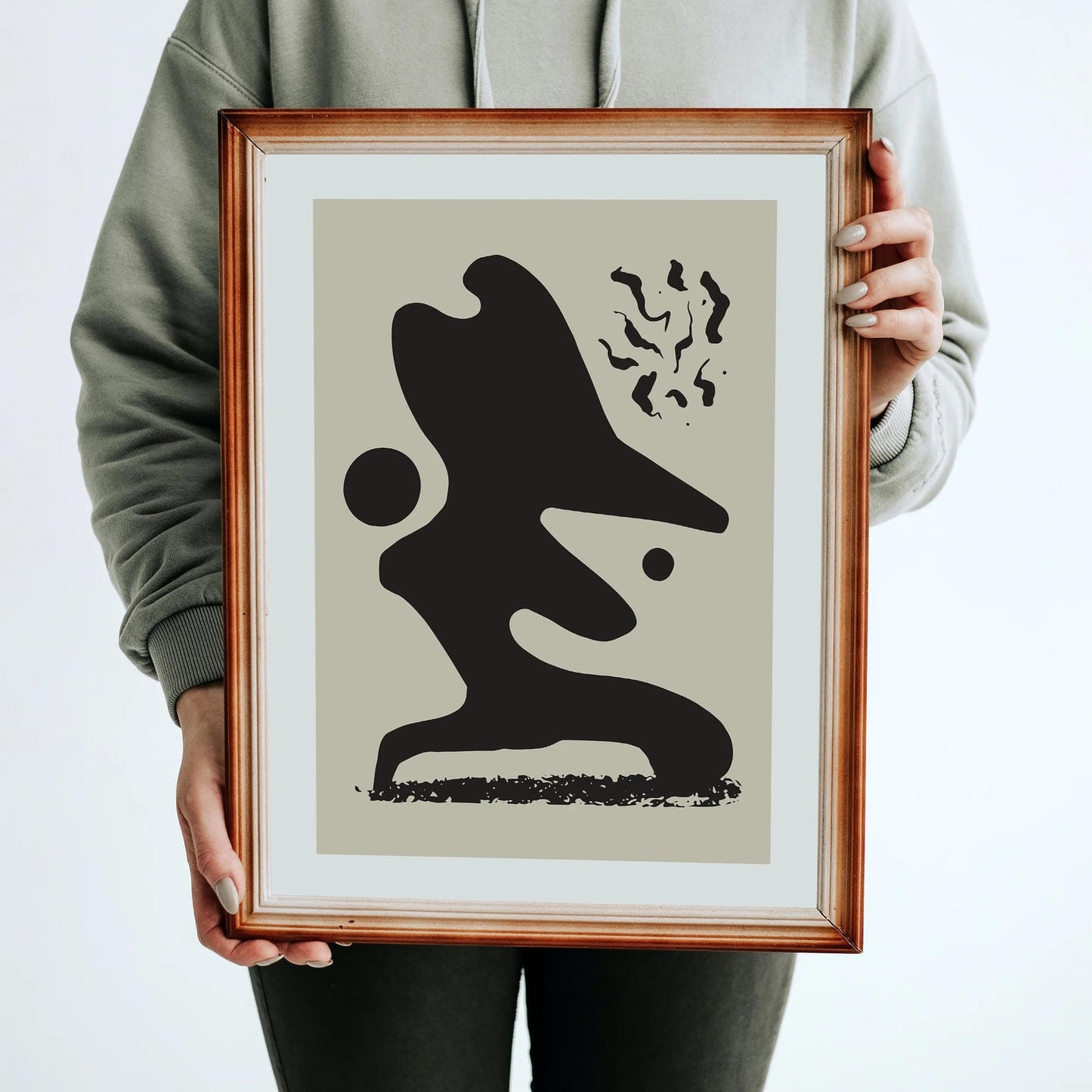 Moore, Modern Sculpture No.3 Poster