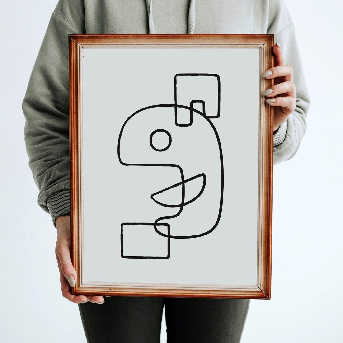 Cubism Line Art Poster - HypeSheriff Europe
