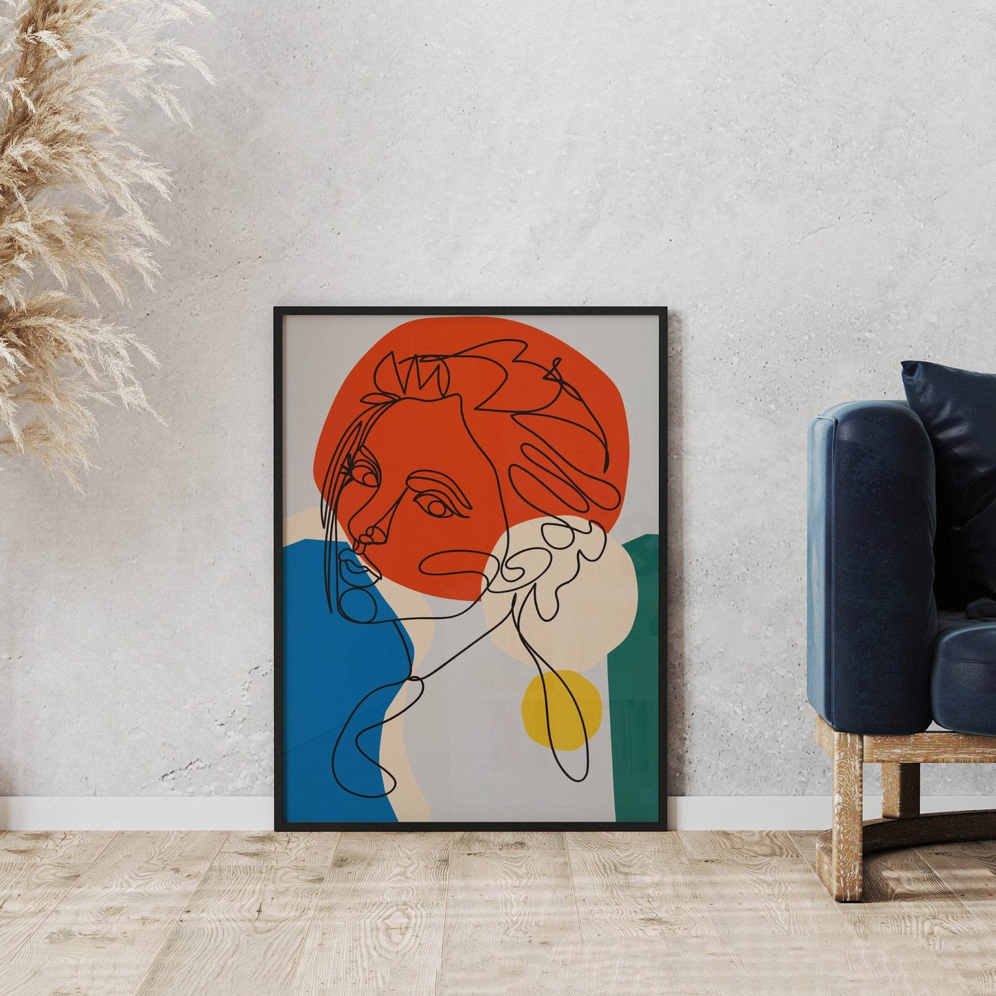 Mid-Century Line Art Poster - HypeSheriff Europe