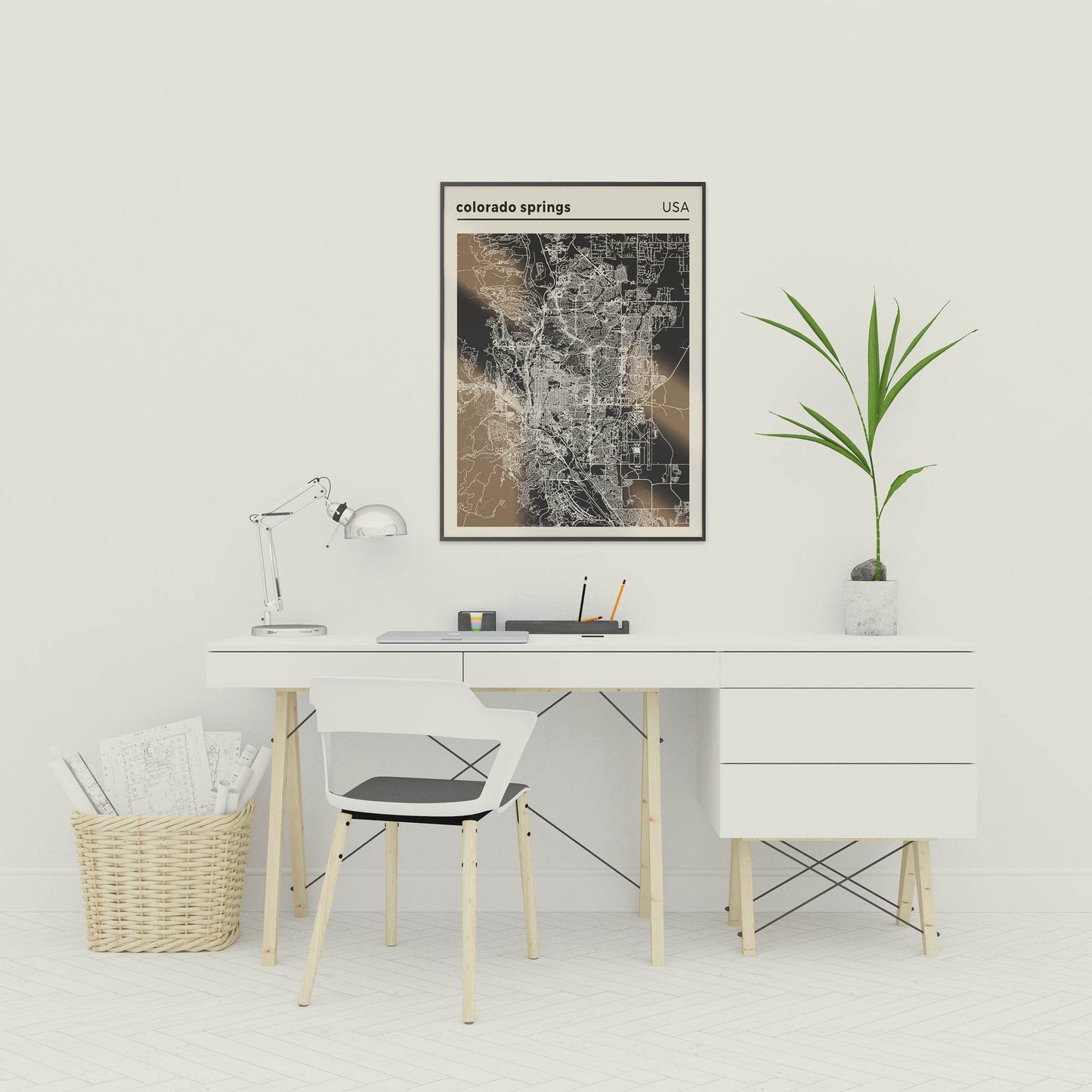 Colorado Springs Map Poster - USA - HypeSheriff Europe