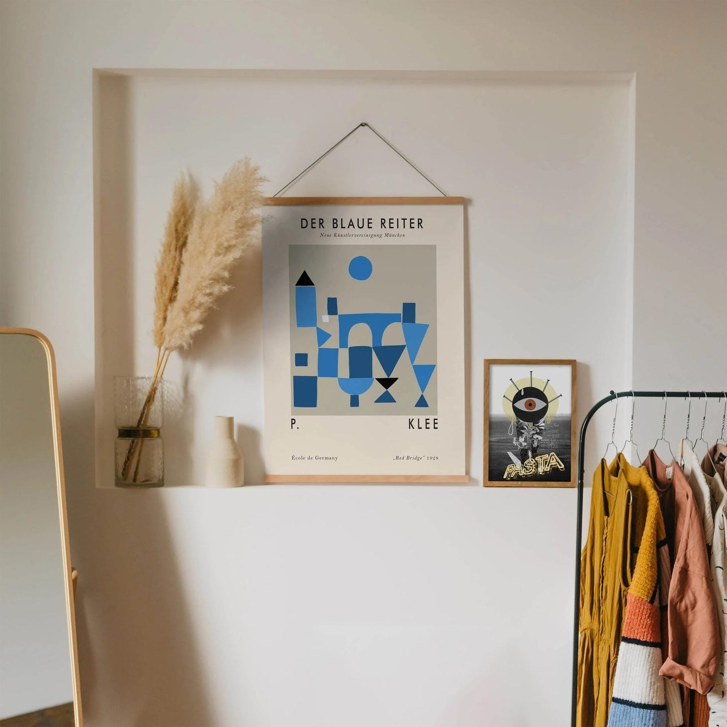 Blue Paul Klee Poster - HypeSheriff Europe