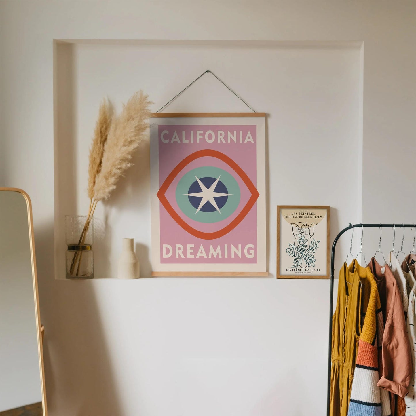 Pink California Dreaming Poster
