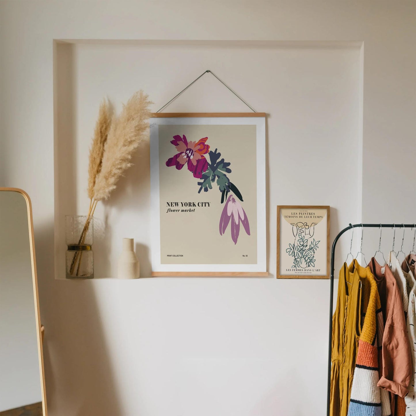Flower Market NYC Poster