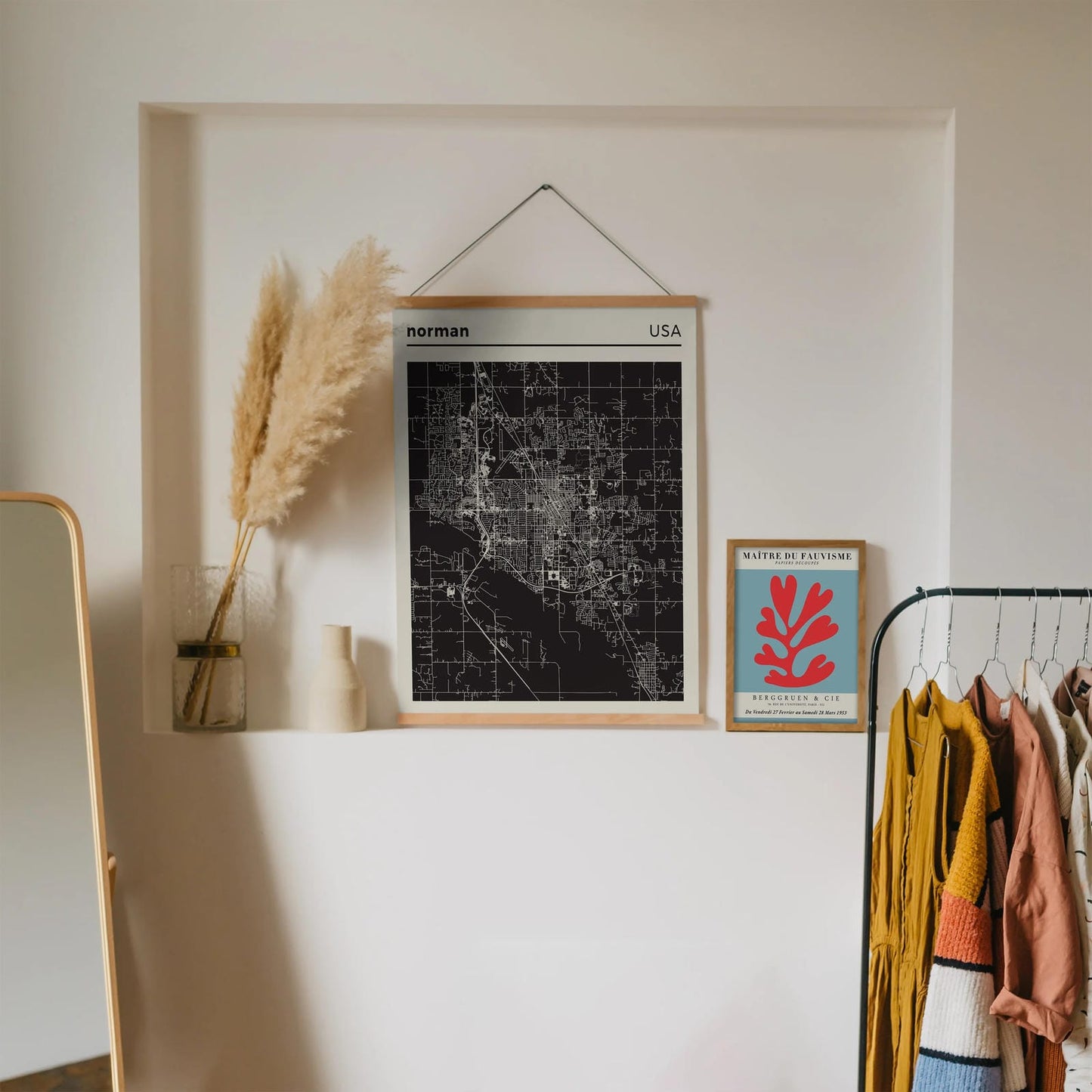 Norman, USA City Map Poster