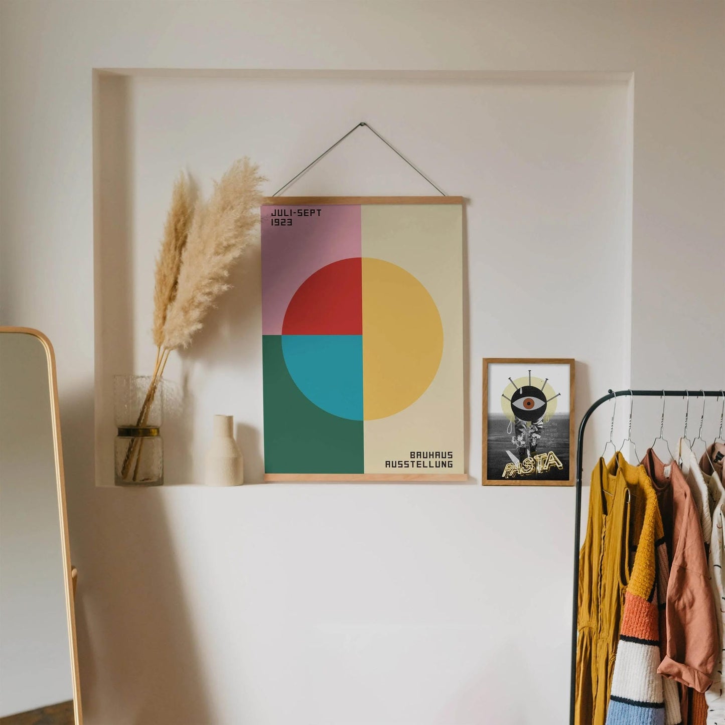 Minimalist Bauhaus Geometric Poster - HypeSheriff Europe