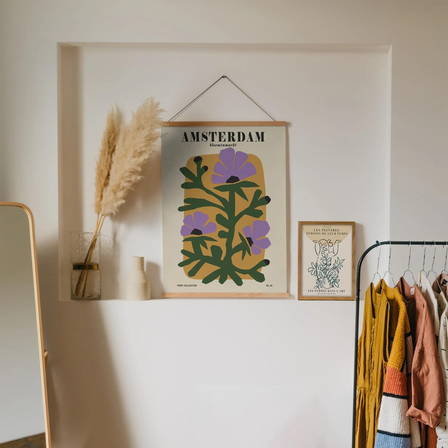 Amsterdam Bloemenmarkt Poster