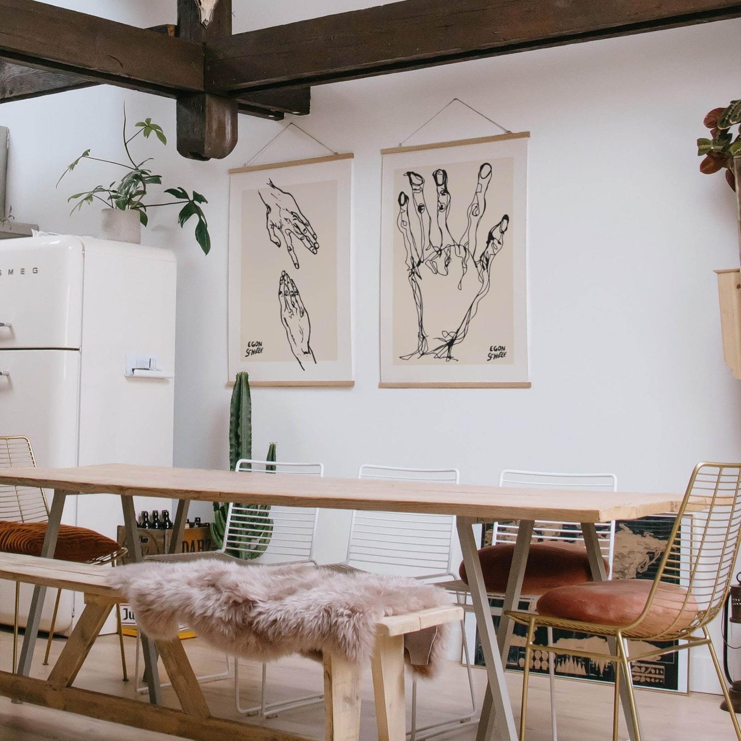 Schiele Hands Poster - HypeSheriff Europe