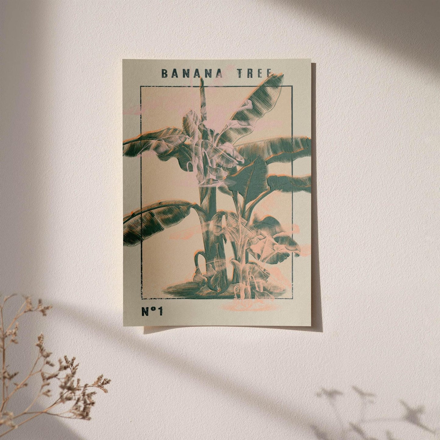 Vintage Banana Tree Art Print - HypeSheriff Europe