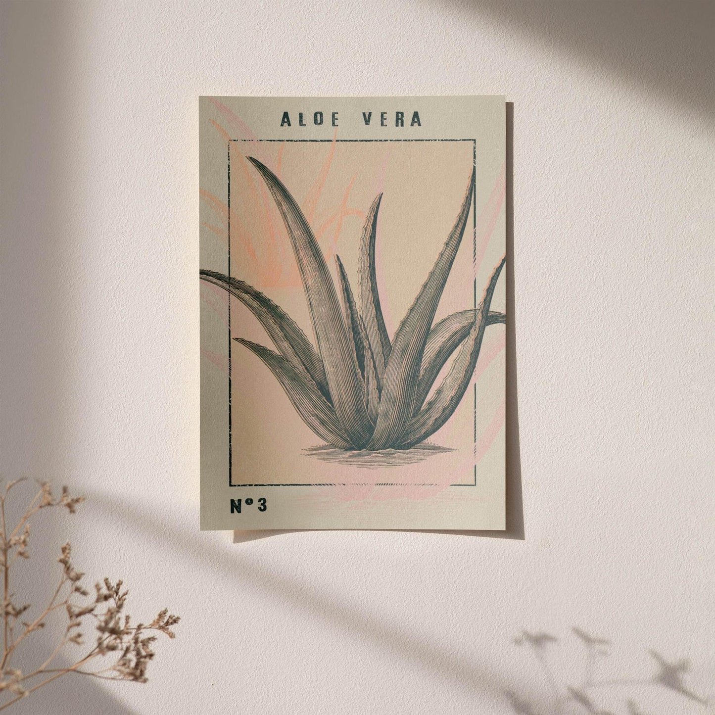 Aloe Vera Vintage Art Print - HypeSheriff Europe