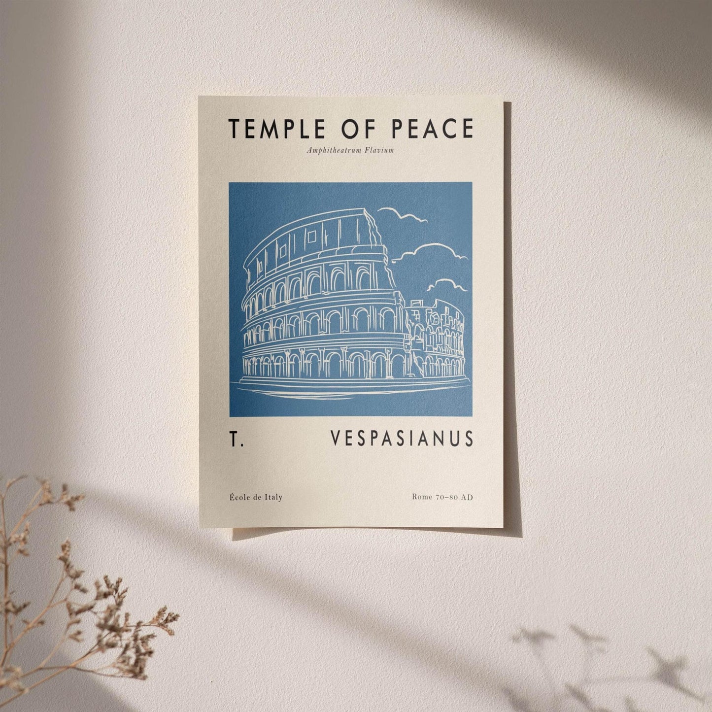 Colosseum - Rome Poster - HypeSheriff Europe