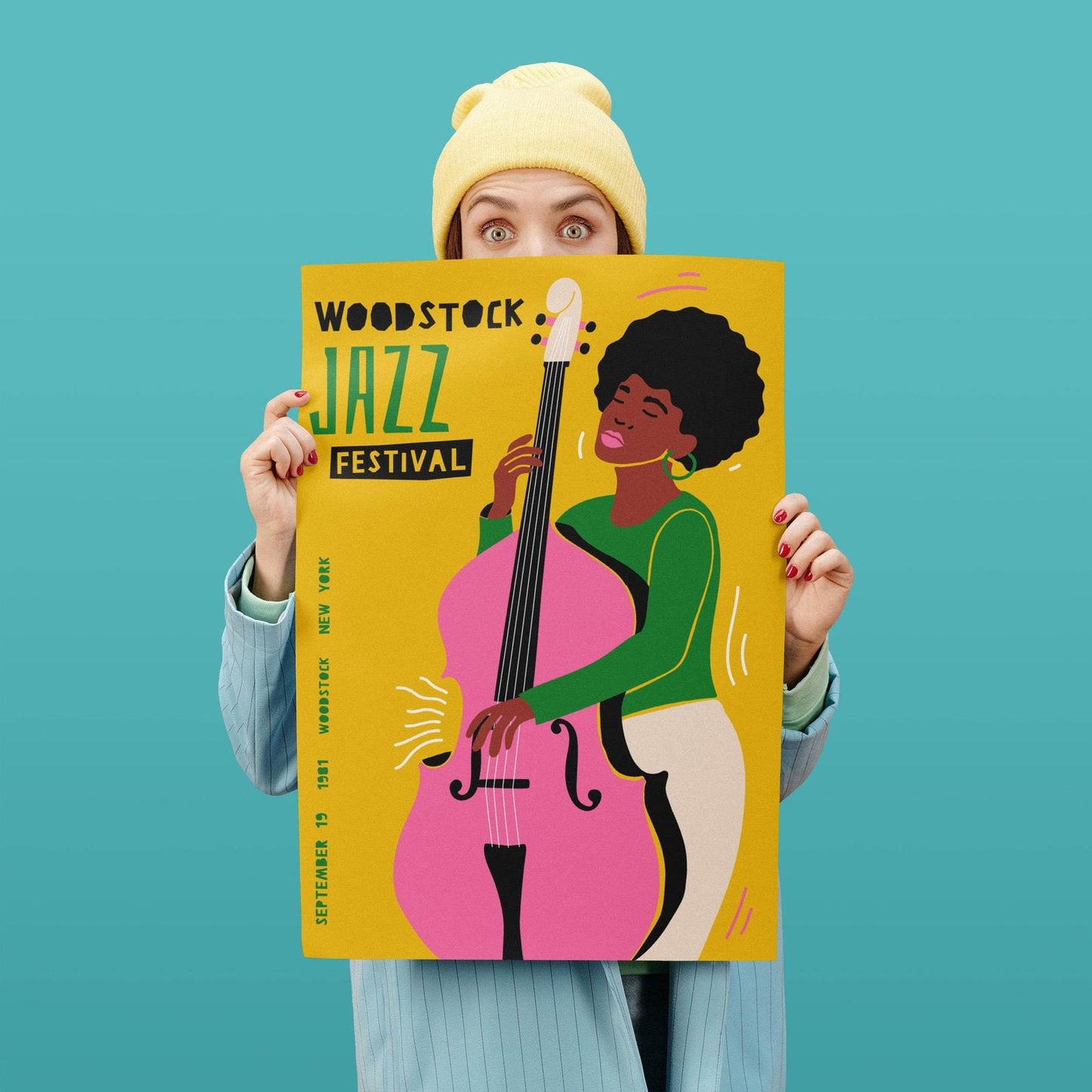 Woodstock Jazz Festival Poster - HypeSheriff Europe