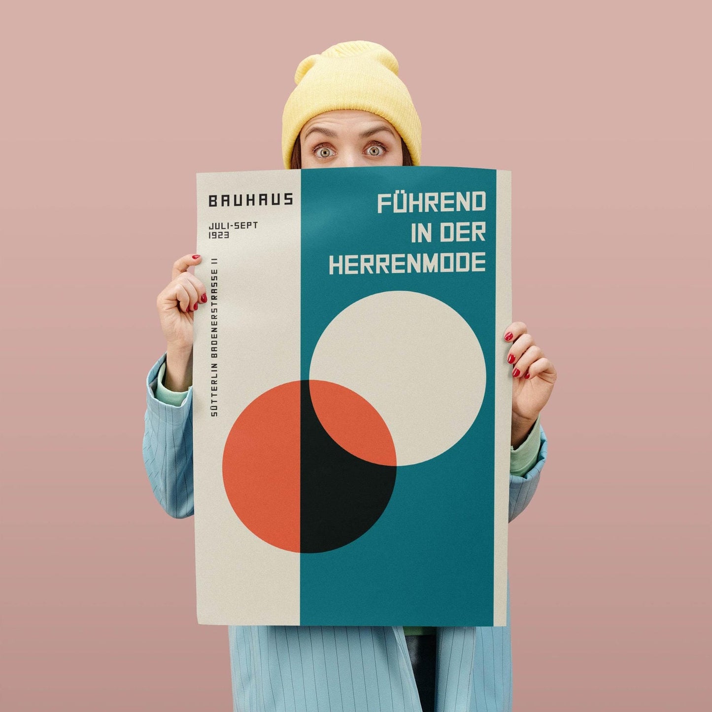 Minimalist Bauhaus Exhibition Poster - HypeSheriff Europe
