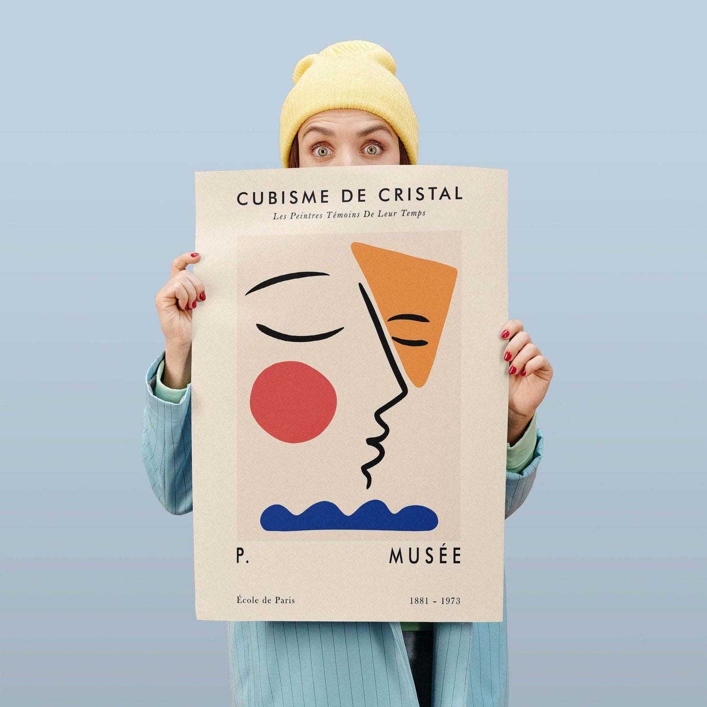 French Cubism Poster - HypeSheriff Europe