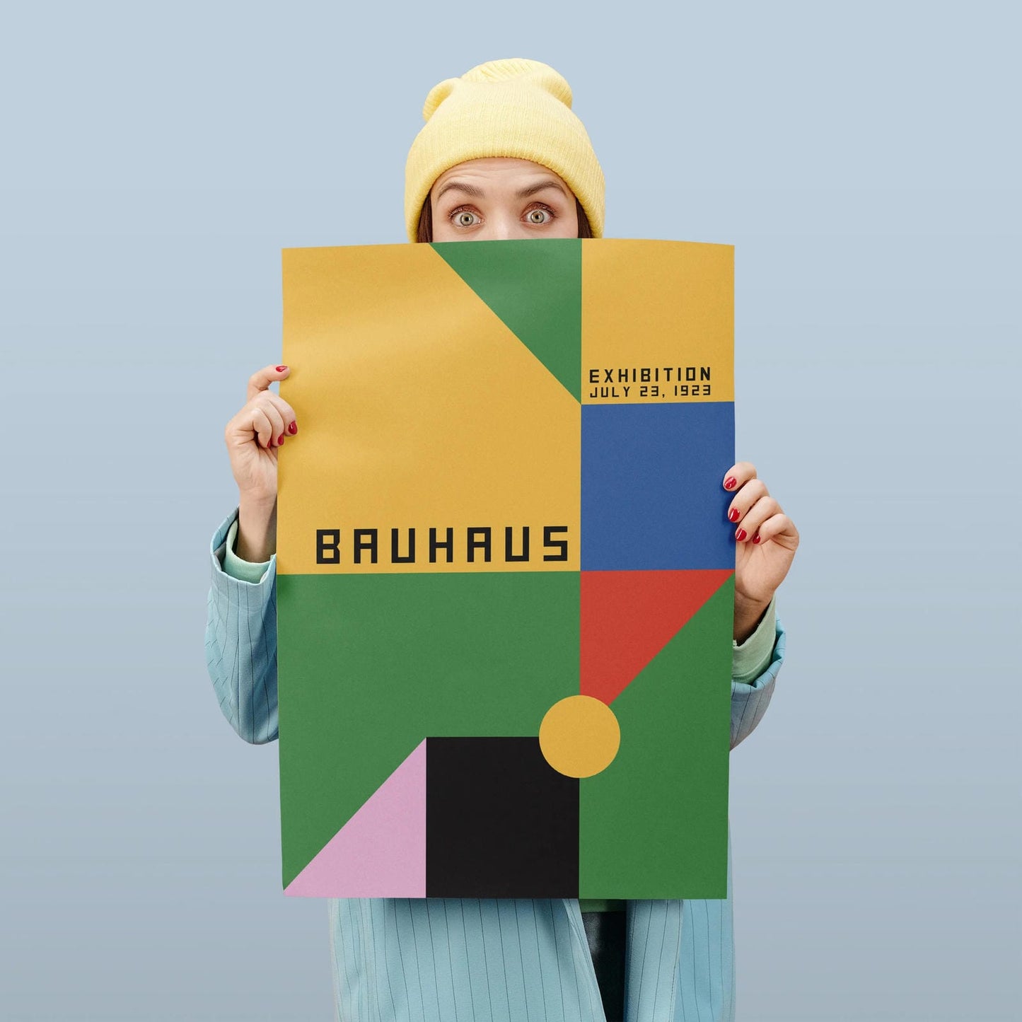 Bauhaus, Vintage Retro Poster