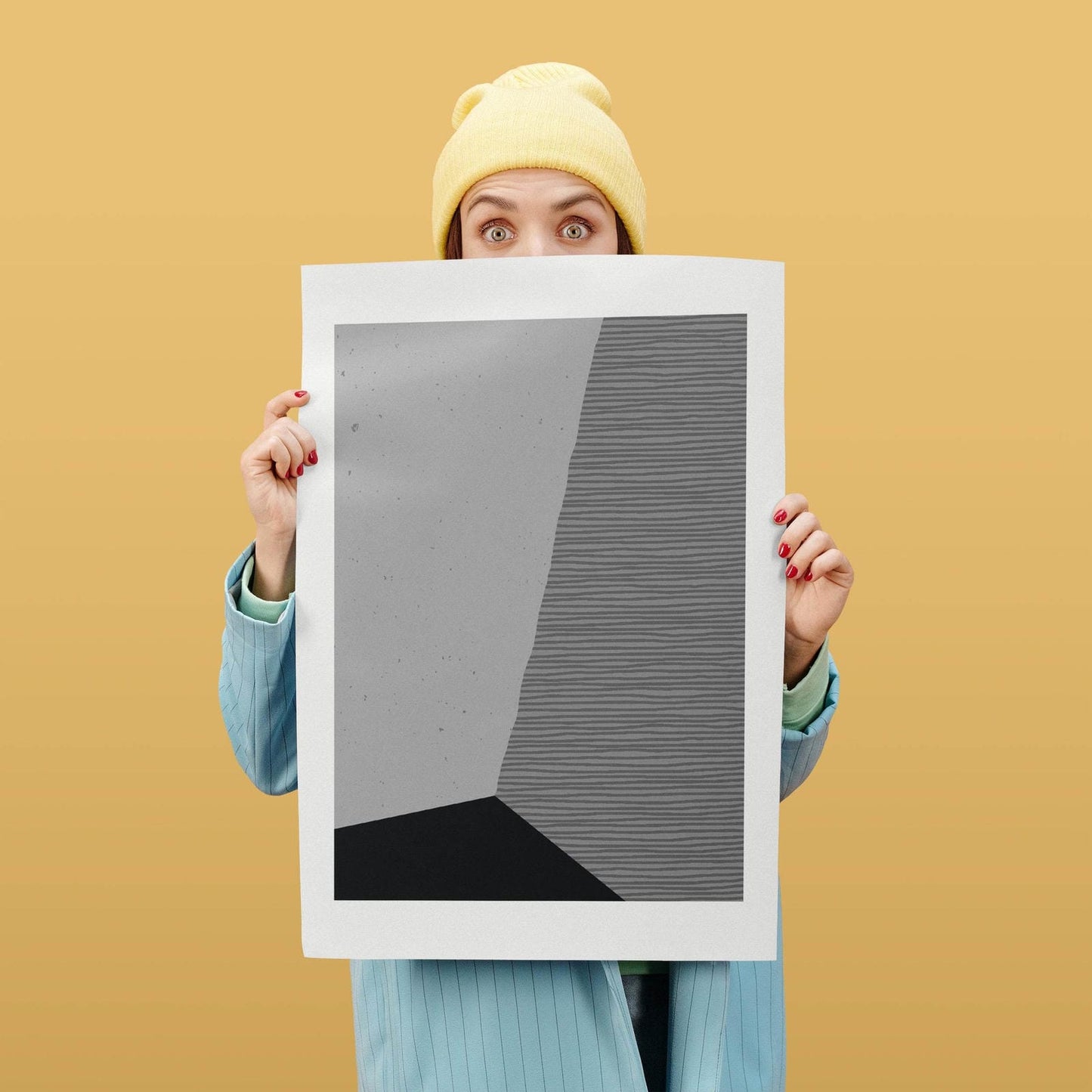 Black Modern No.1 Print - HypeSheriff Europe
