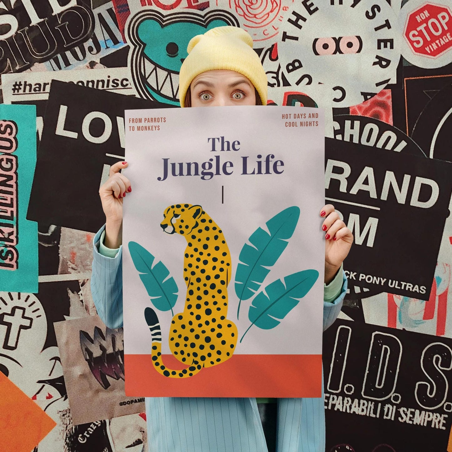 The Jungle Life Magazine Poster