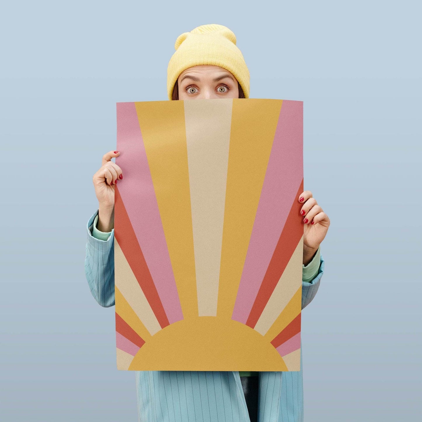 Vintage Sun Art Print - HypeSheriff Europe