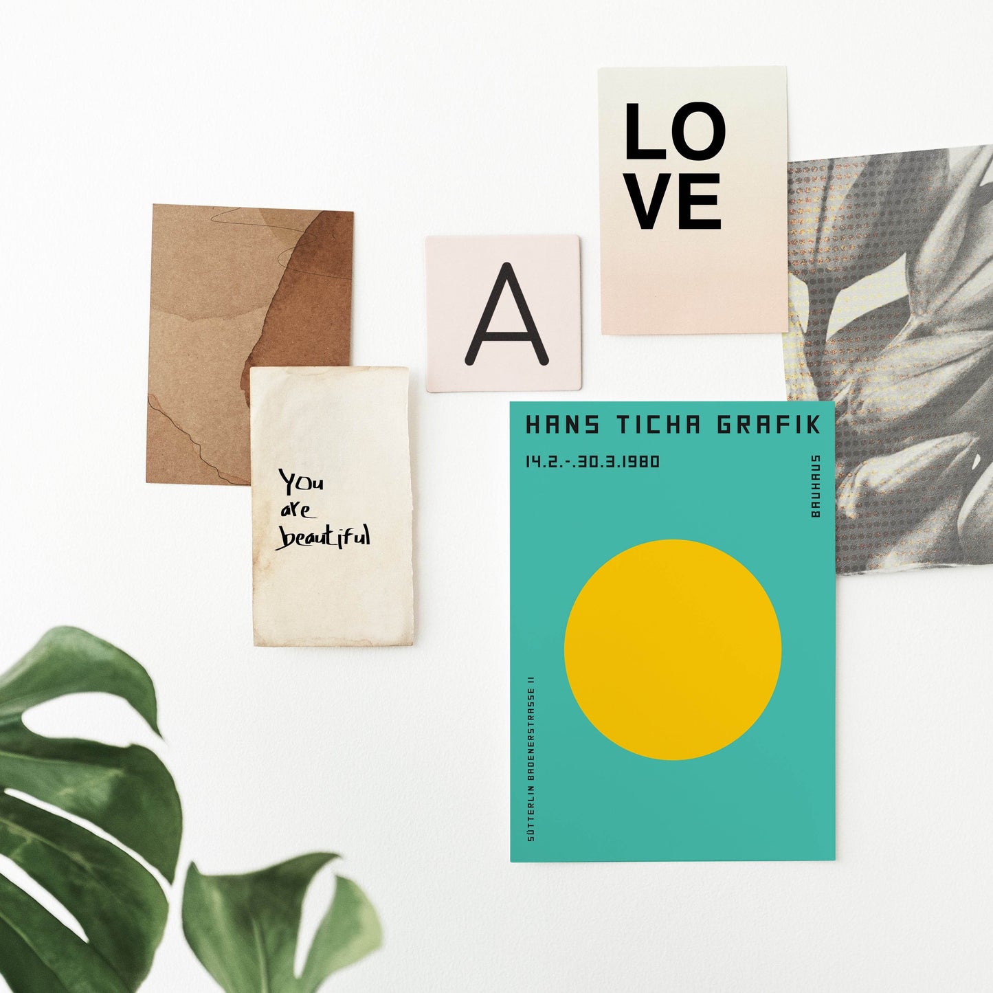 Minimalist Bauhaus Poster Print - HypeSheriff Europe