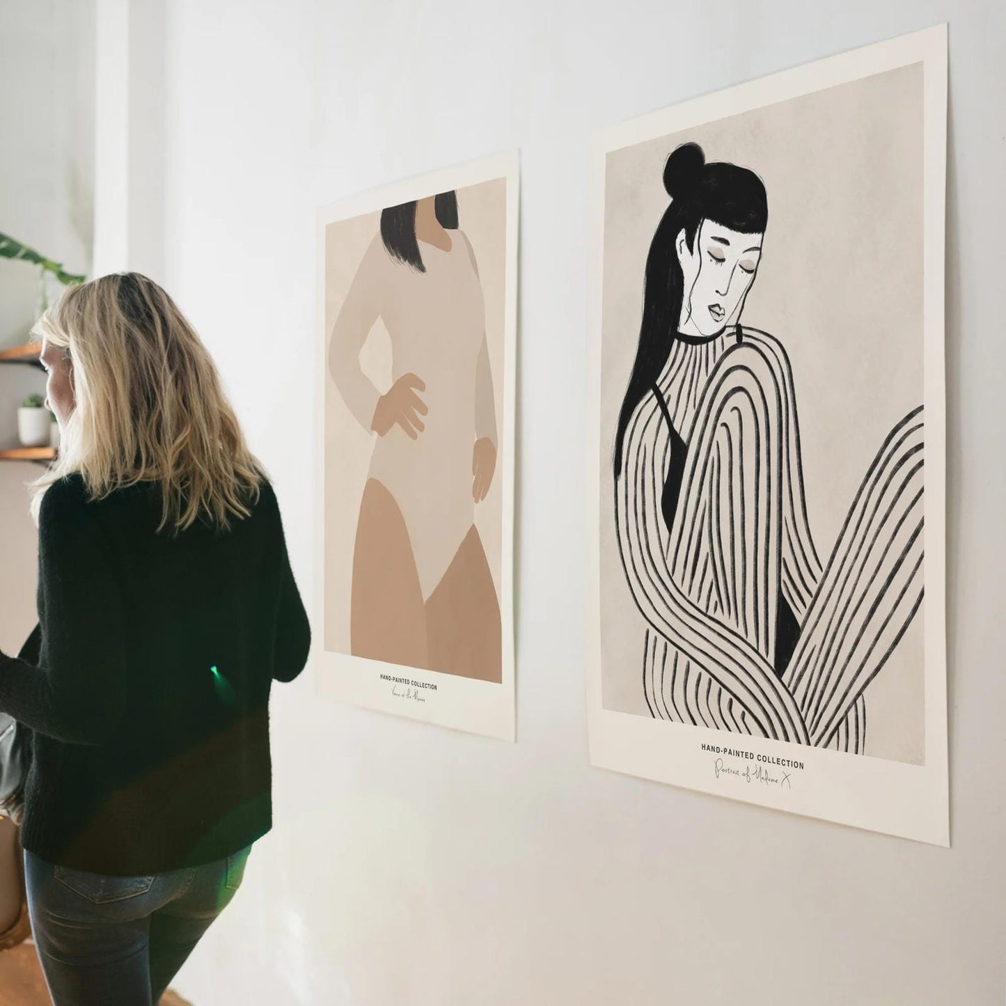 Portrait of Madame X | Hand-Painted Collection Poster