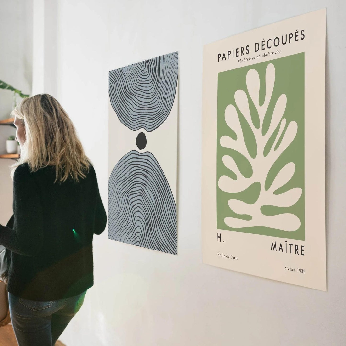 Green Leaf Art Print - HypeSheriff Europe
