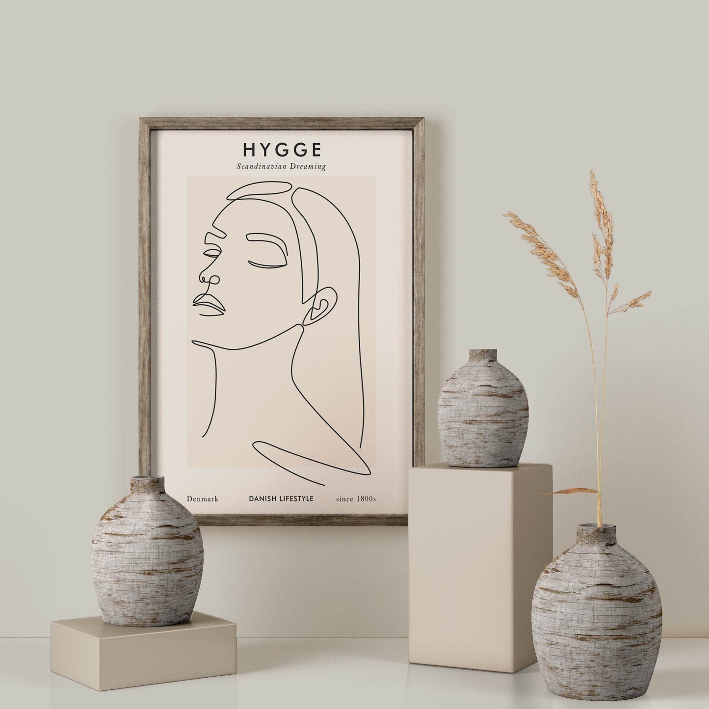 Hygge Woman Poster - HypeSheriff Europe