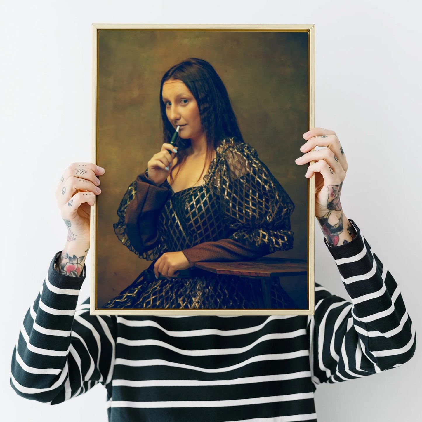 Modern Mona Lisa Poster