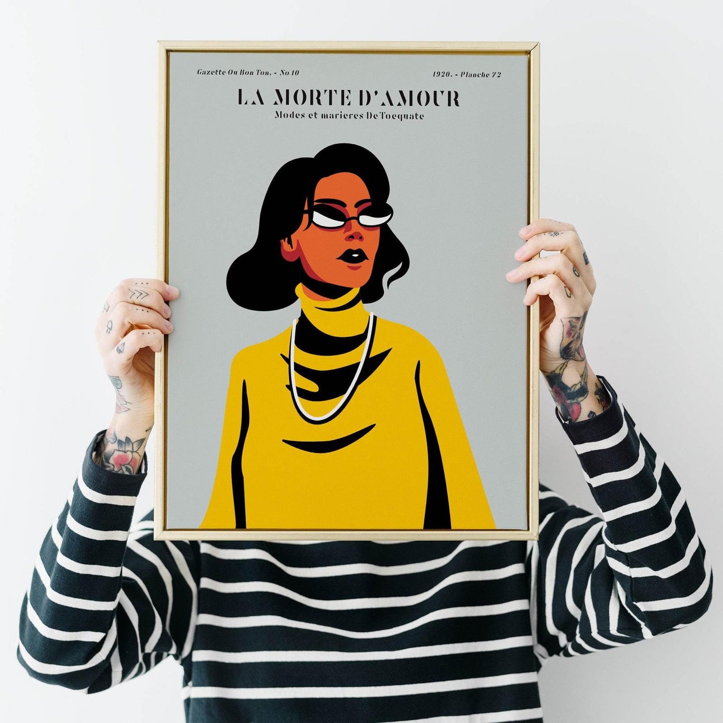 French Fashion Magazine Poster - HypeSheriff Europe