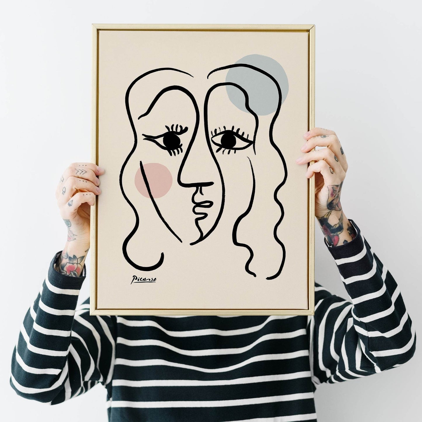 Picasso Girl Drawing Poster - HypeSheriff Europe