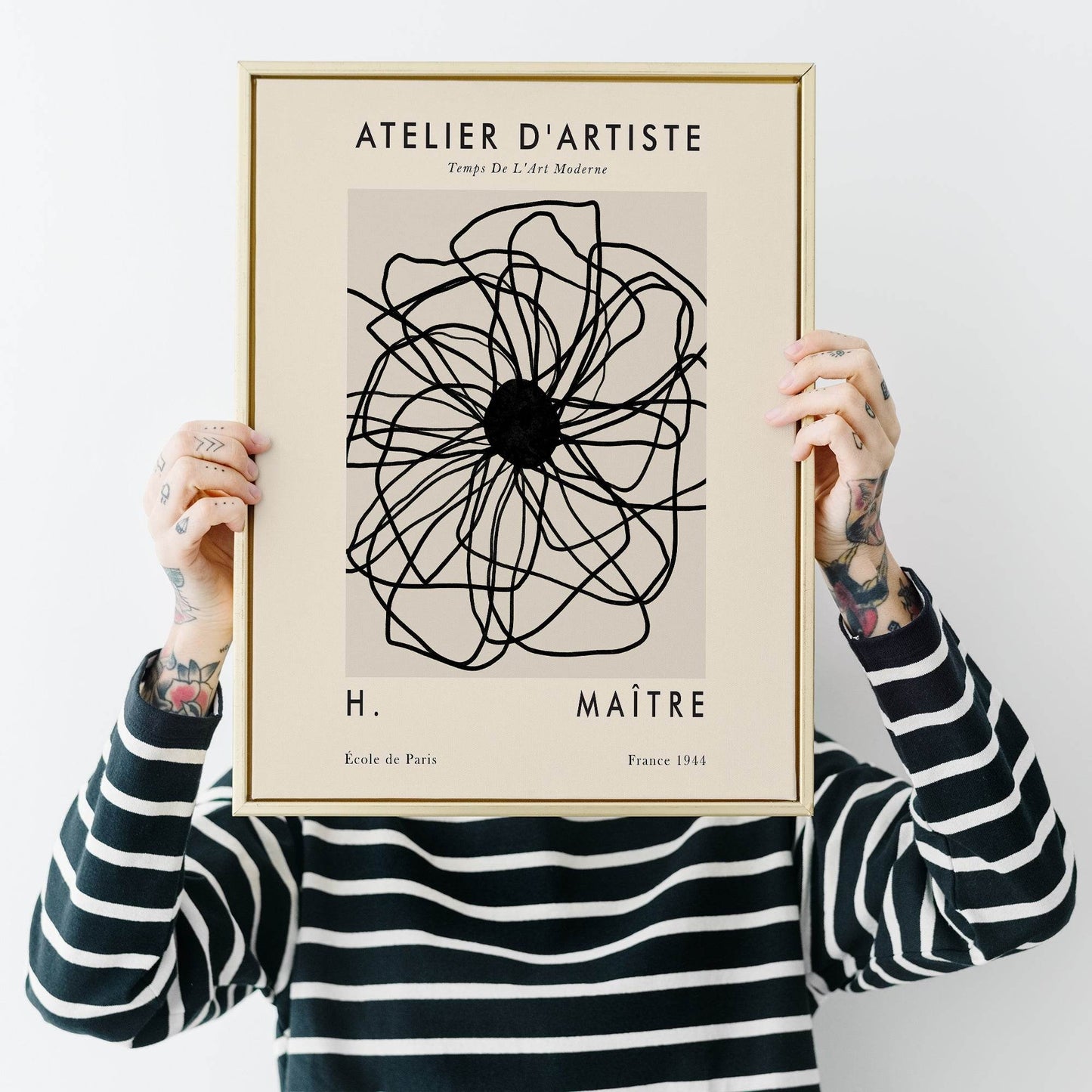 French Botanical Poster - HypeSheriff Europe
