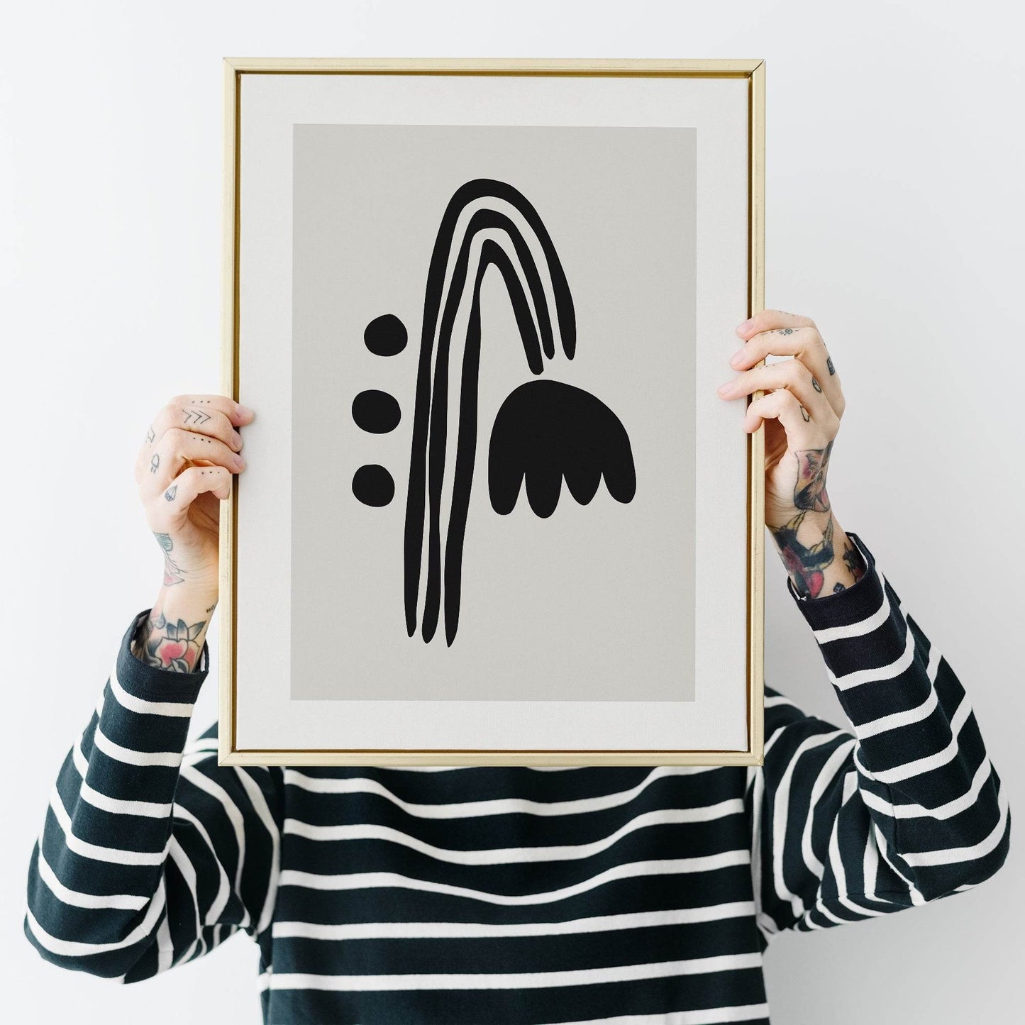 Scandinavian Tulip Art Print - HypeSheriff Europe