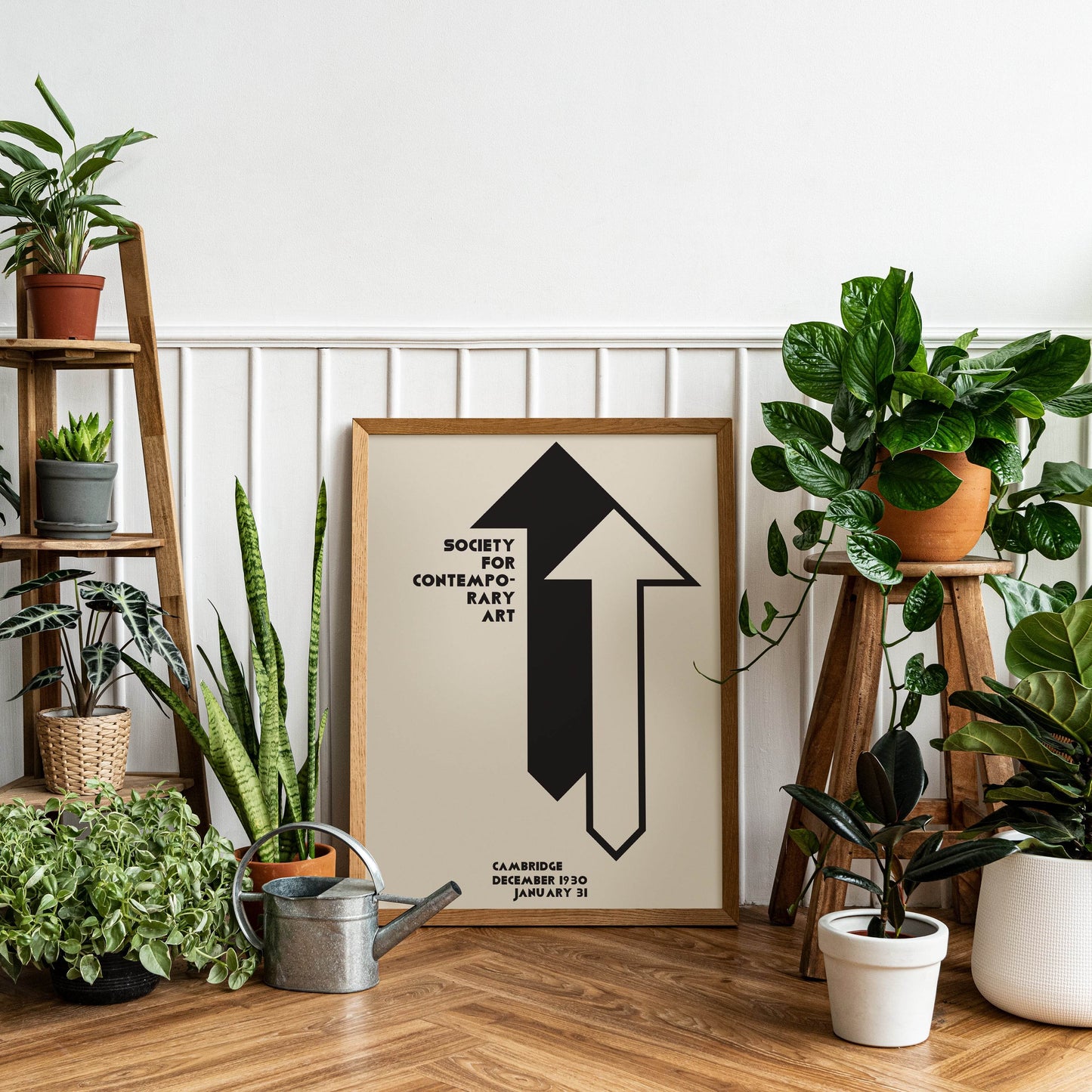 Minimalist Bauhaus Poster - 1930 Cambridge Expo - HypeSheriff Europe