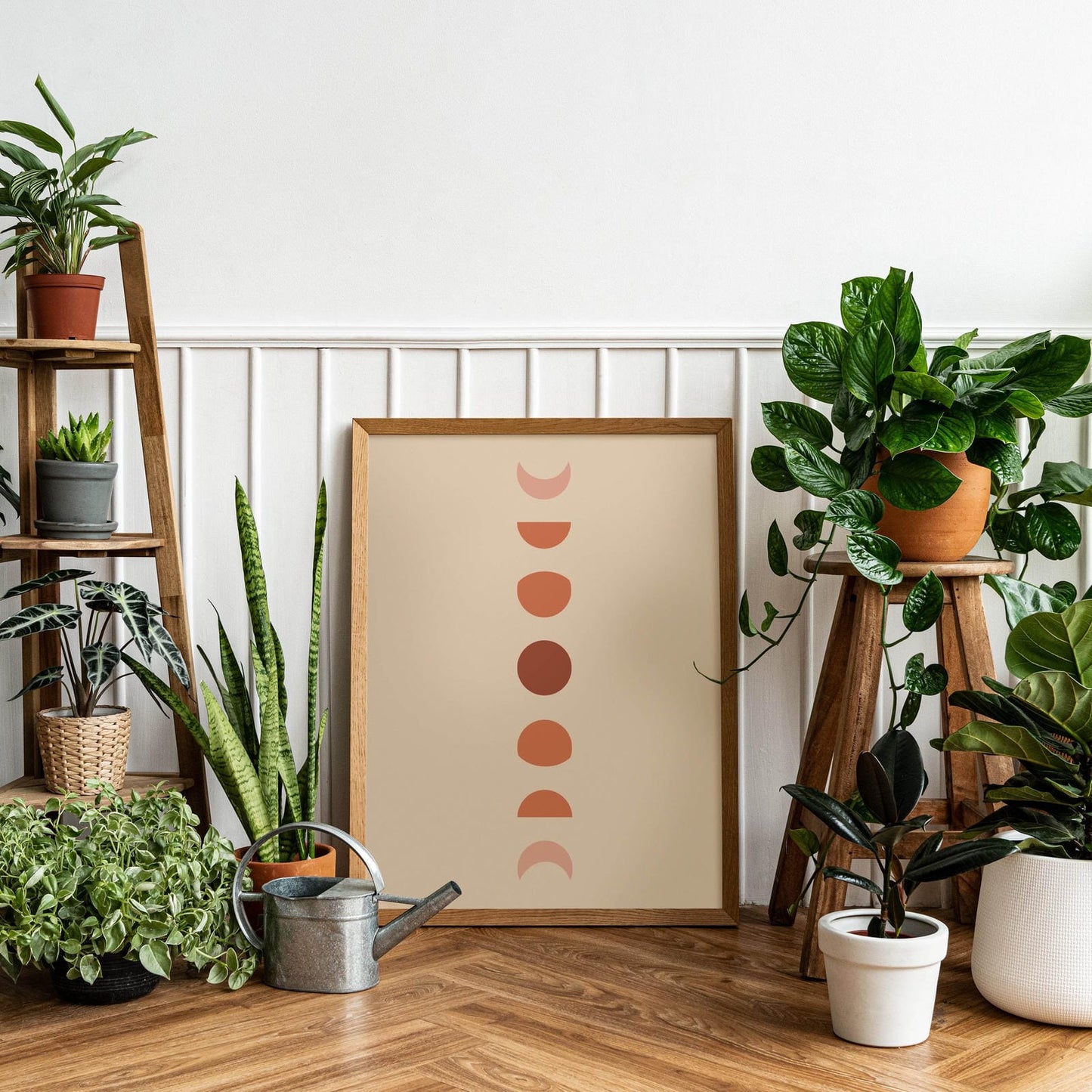 Bohemian Moon Phases Poster - HypeSheriff Europe