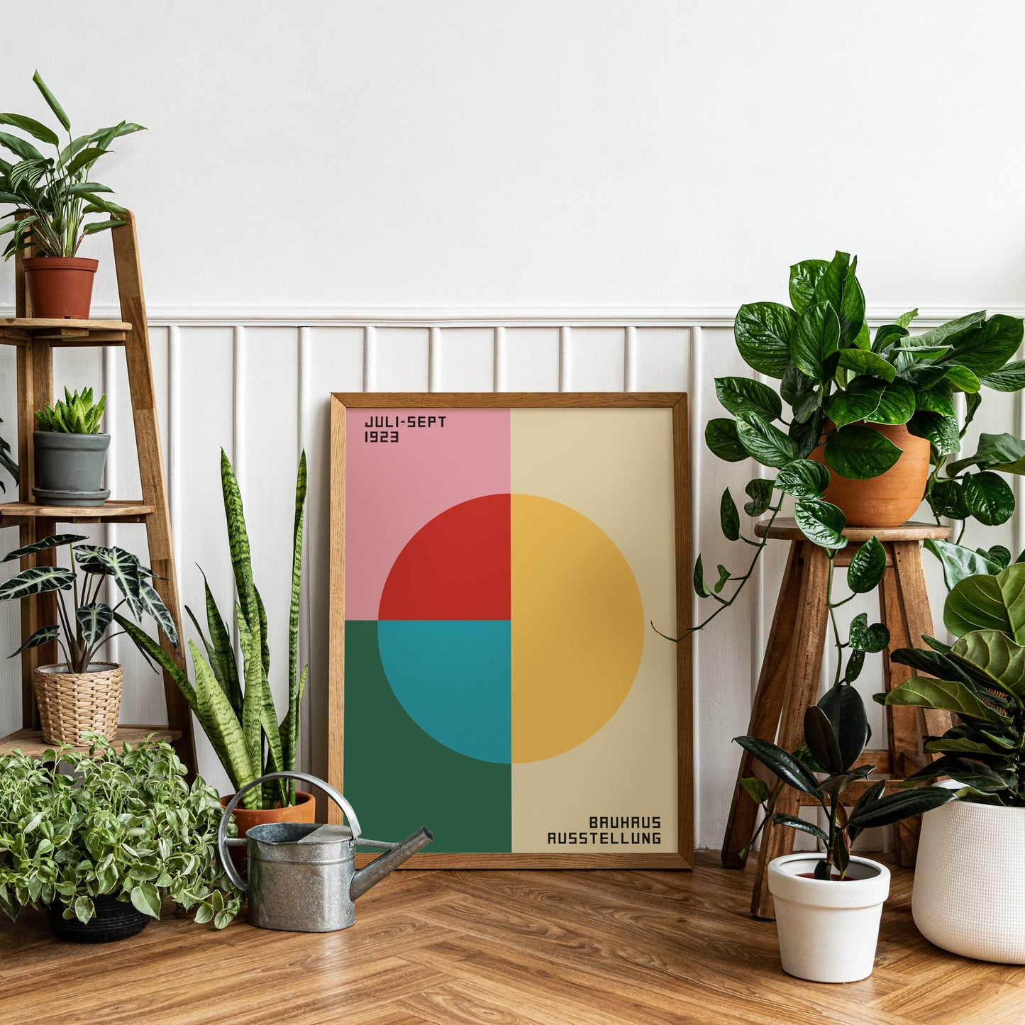 Minimalist Bauhaus Geometric Poster - HypeSheriff Europe