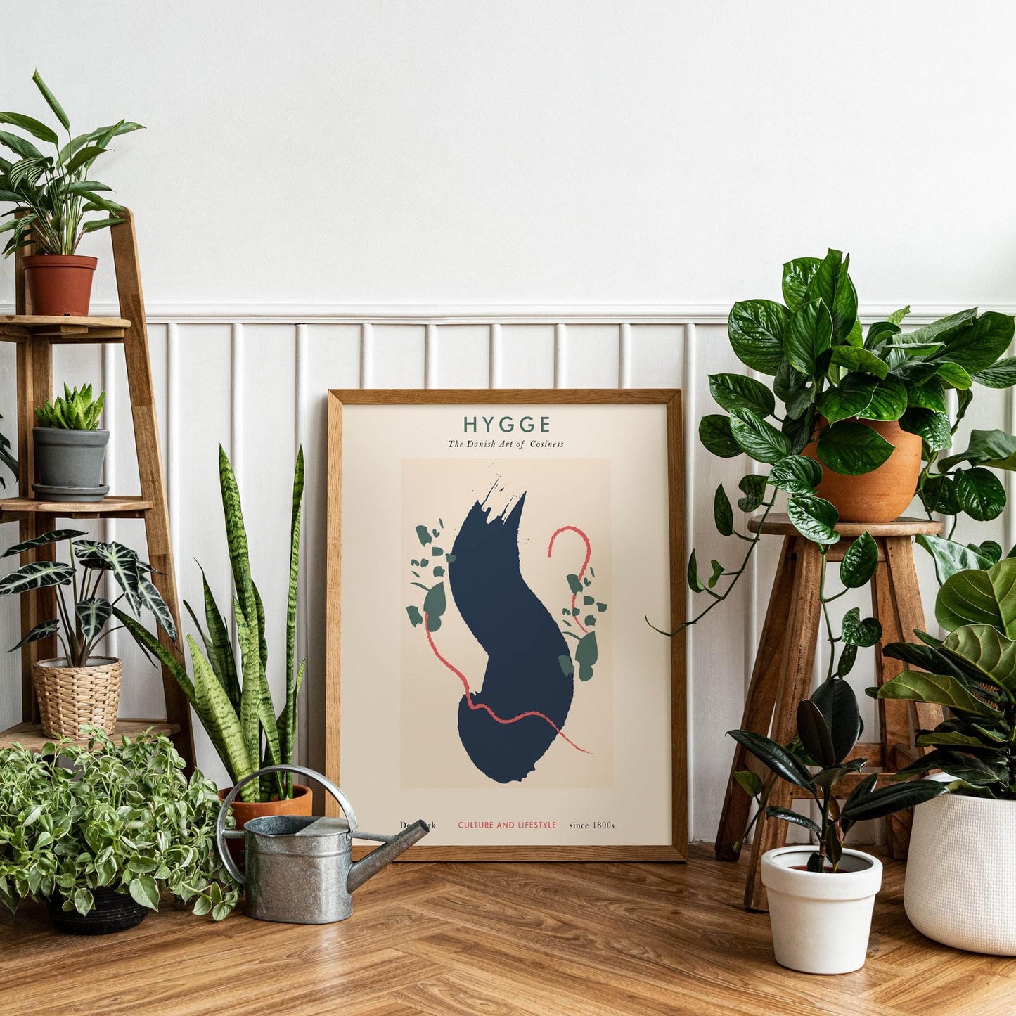 Hygge - Scandinavian Ink Poster - HypeSheriff Europe